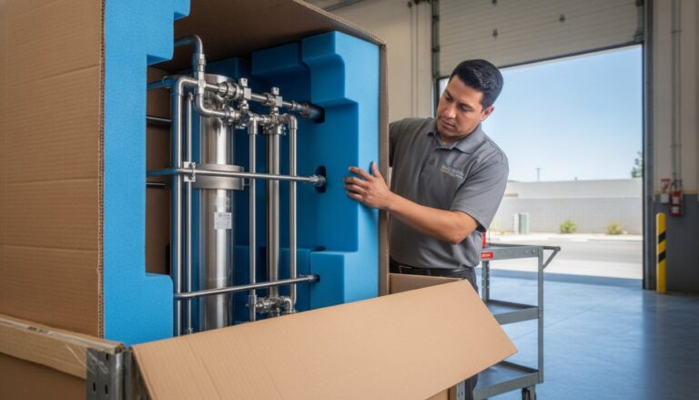 Industrial Packaging for Water Purification Systems in Southern California