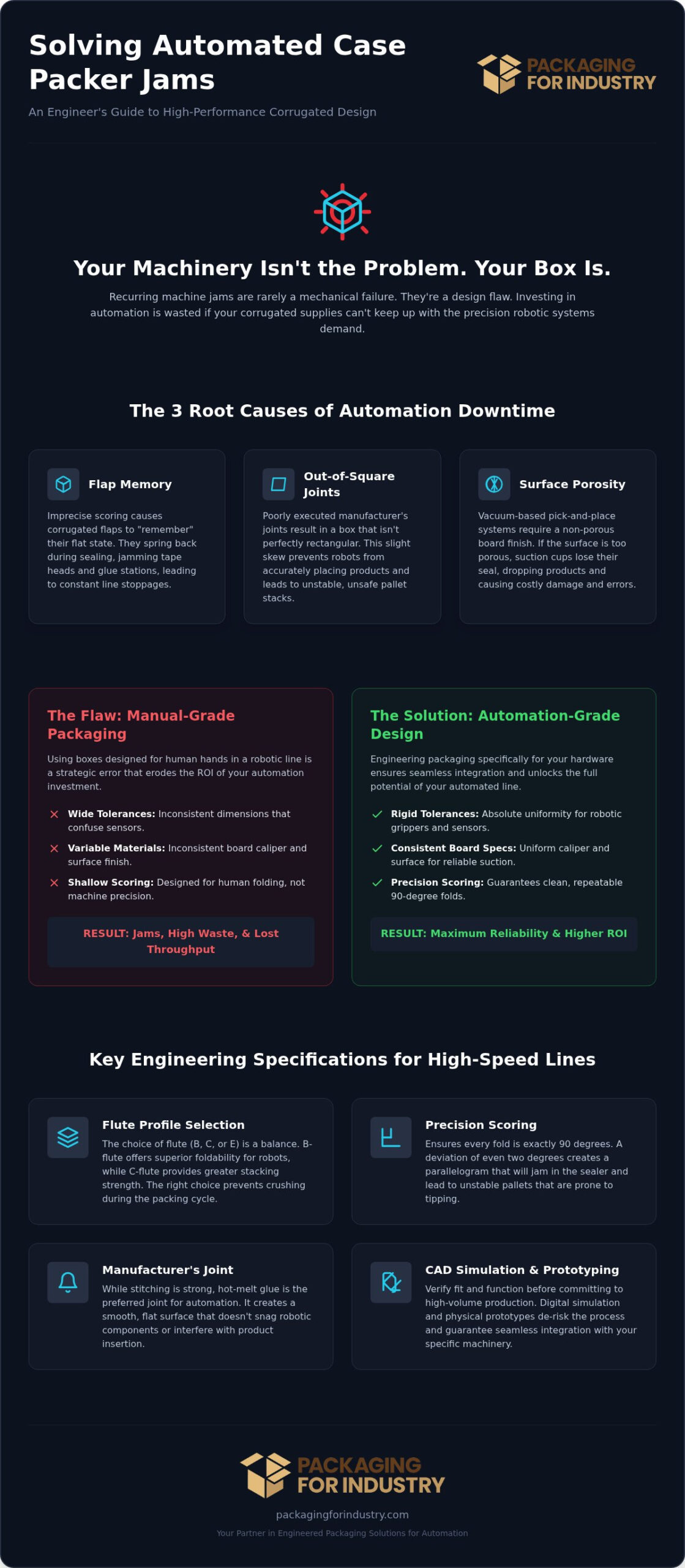 Packaging Design for Automated Case Packing: Technical Guide