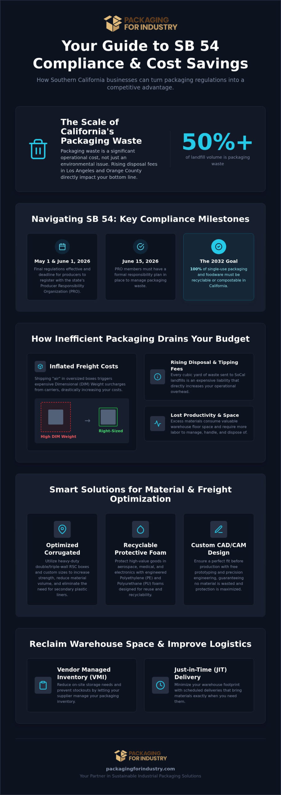 Packaging Optimization to Reduce Waste: A Southern California Industrial Guide