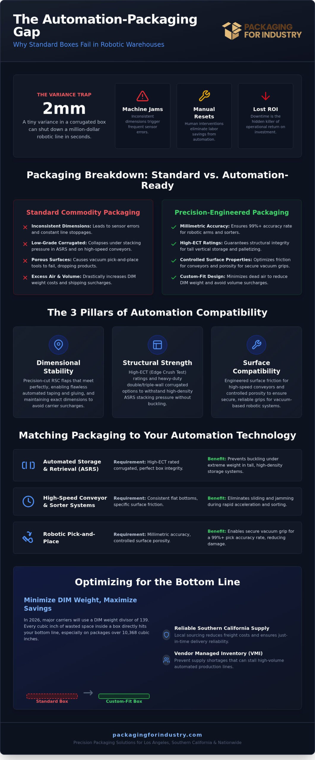 Packaging That Integrates With Warehouse Automation: A Los Angeles Buyer’s Guide