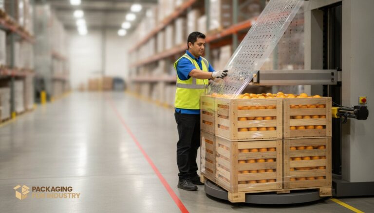 Pallet Wrapping Techniques for Warehouse Safety: Optimizing Produce Shipments with Breathable Stretch Film