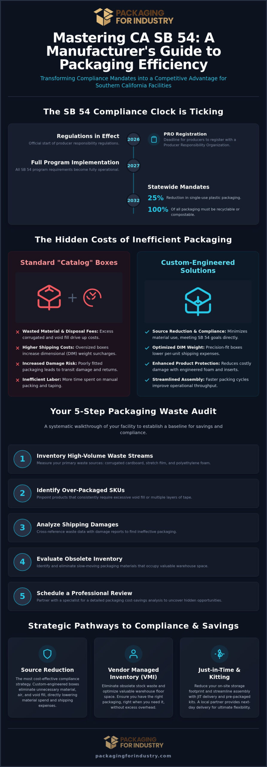 Reducing Packaging Waste in a Manufacturing Plant: A SoCal Professional’s Guide