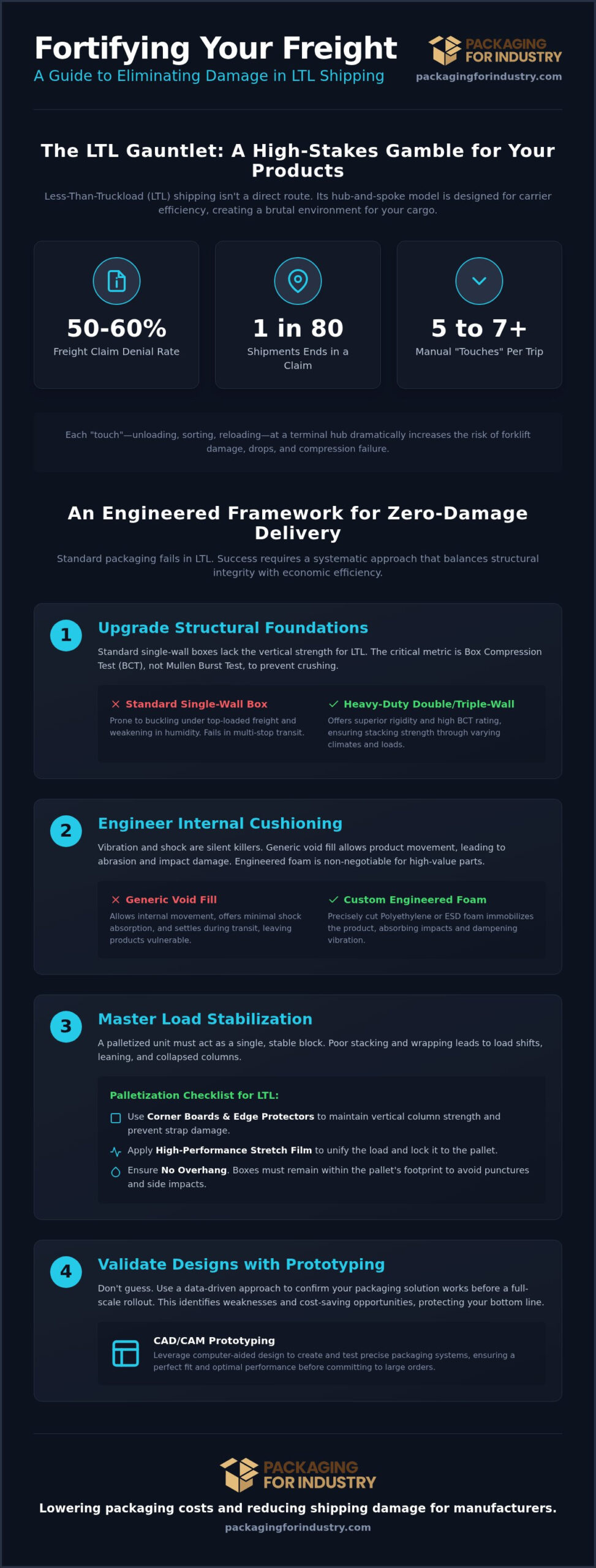 Reducing Product Damage in Less-Than-Truckload (LTL) Shipping: An Industrial Guide