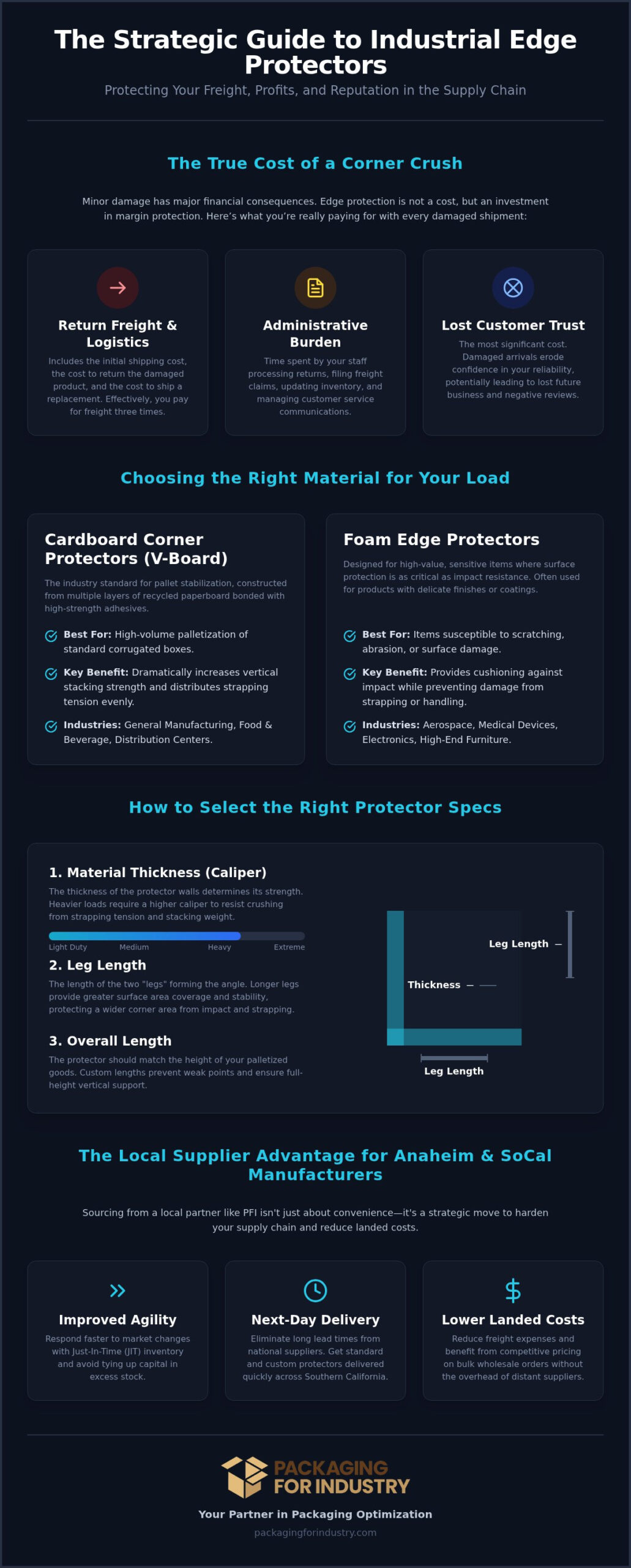 Wholesale Edge Protectors for Shipping in Anaheim: A Buyer’s Guide to Damage Reduction