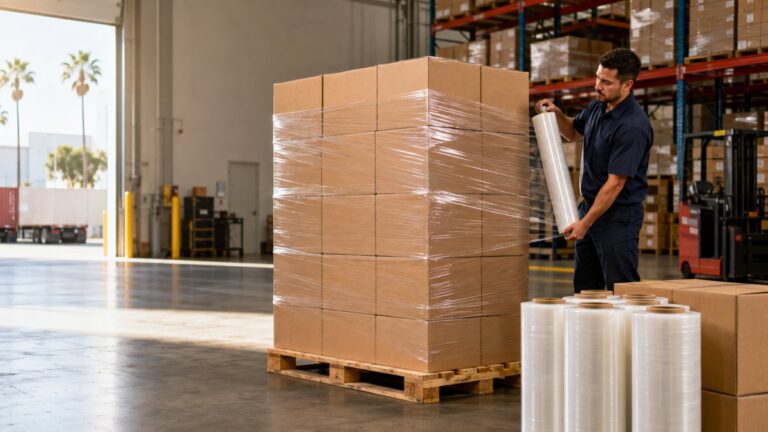 Bulk Stretch Film Supplier in Los Angeles: A Buyer’s Guide to Industrial Pallet Wrap