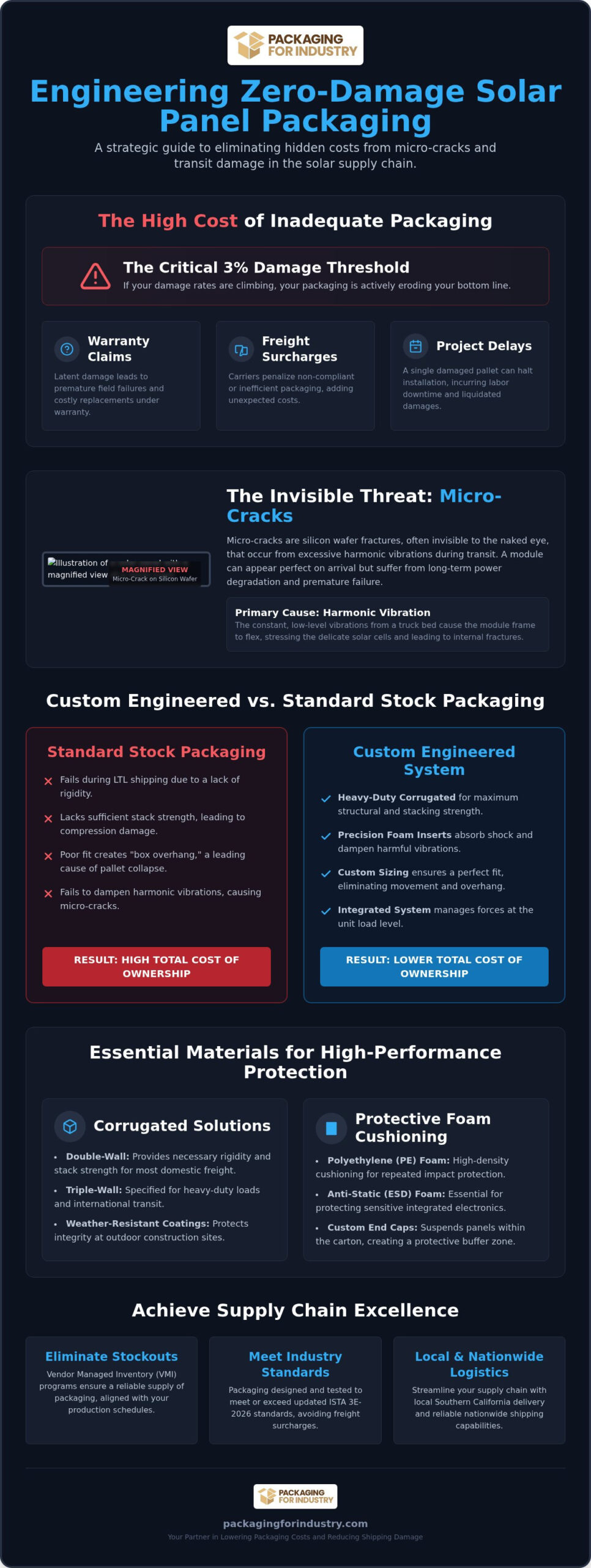 Solar Panel Packaging: Buying Guide for Manufacturers