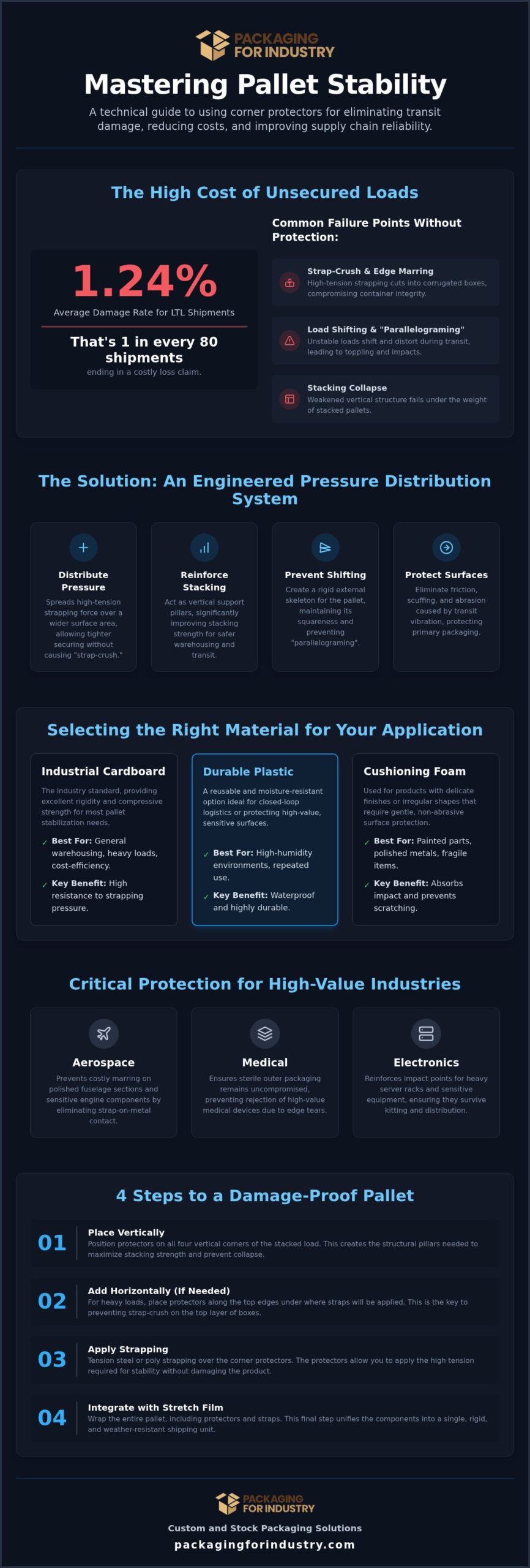 How to Use Corner Protectors for Shipping: Industrial Guide