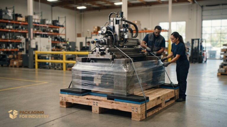 Custom Wood Pallets for Heavy Equipment in Orange County