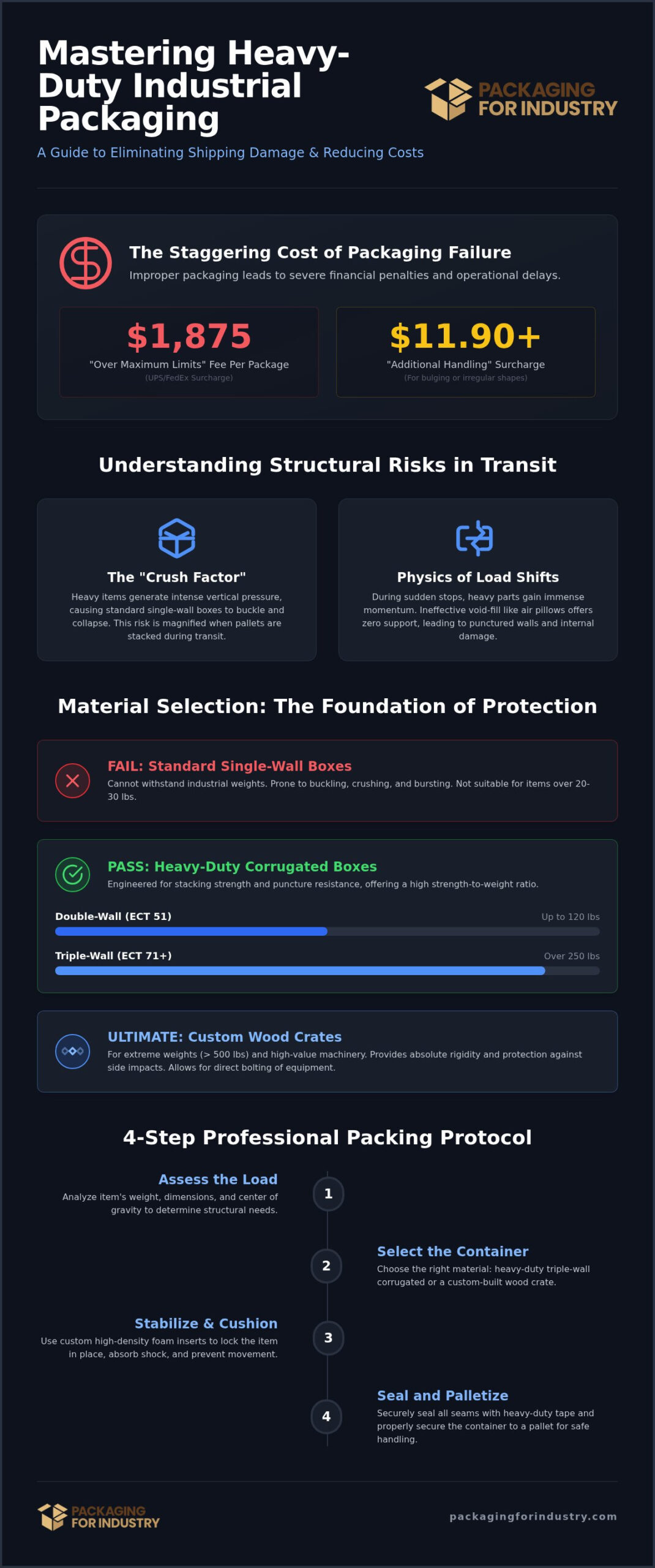 How to Package Heavy Items: 2026 Industrial Guide