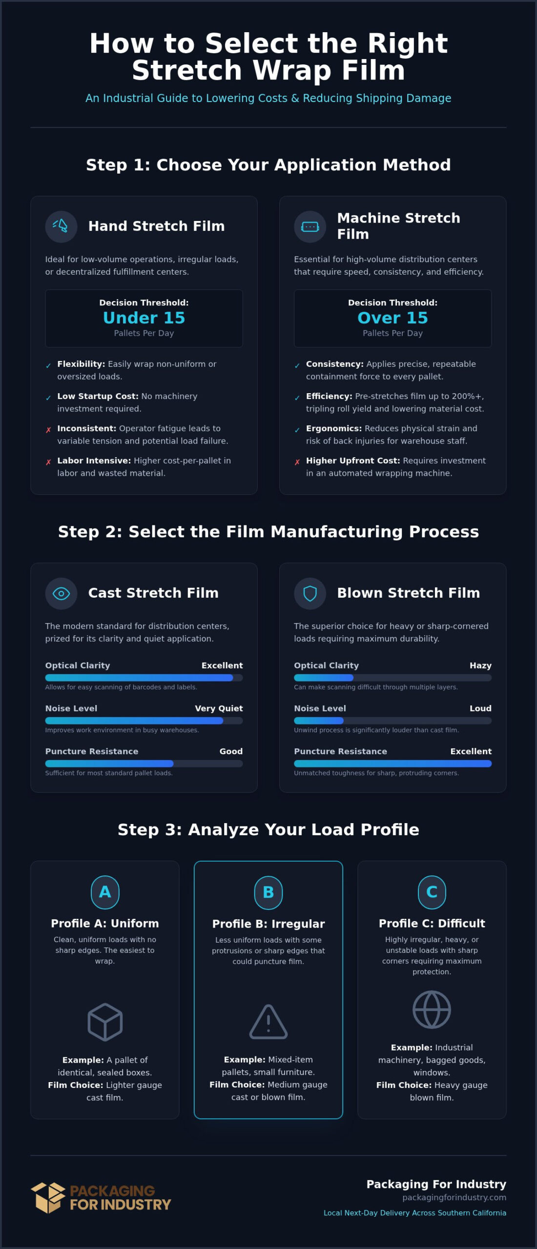 How to Select Stretch Wrap Film: Industrial Guide