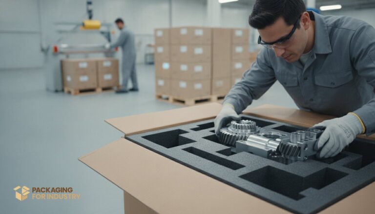 Packaging Design for Stackable, Interlocking Parts