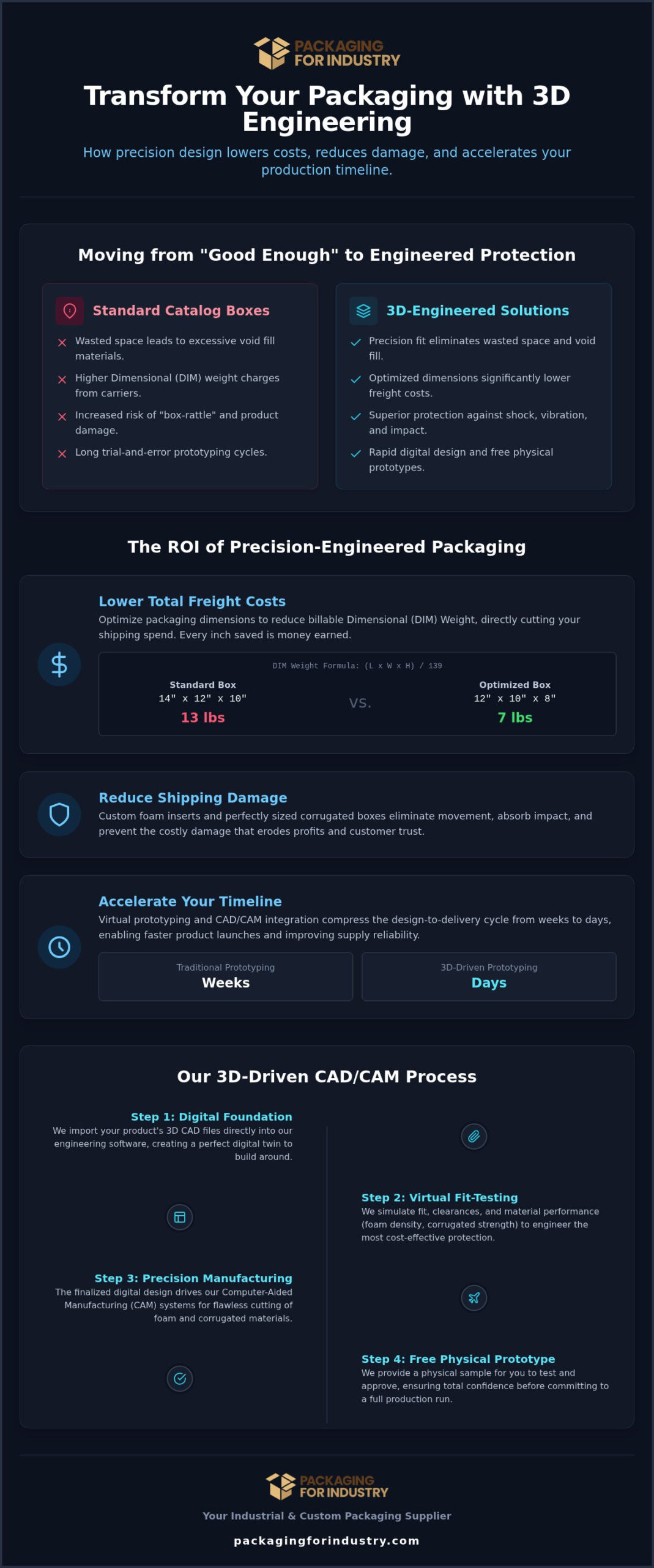 Packaging Supplier with 3D Modeling Capabilities: The Industrial Guide
