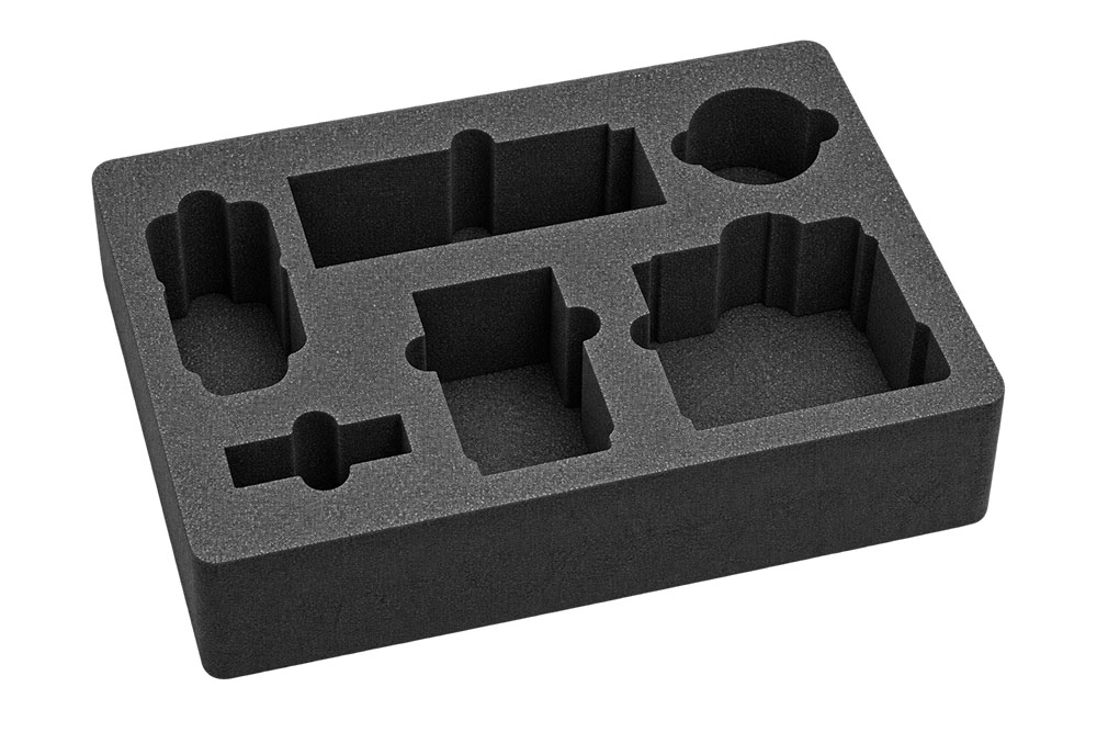 die cut foam packaging inserts · custom die cut foam · die cut foam parts · die cut foam gaskets · die cut EVA foam · die cut foam supplier California