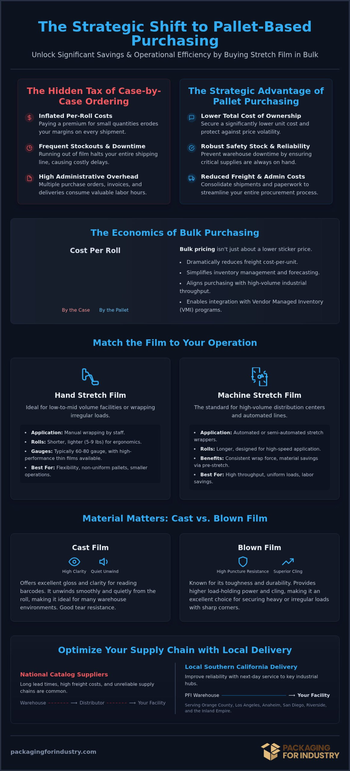 Purchase Stretch Film by the Pallet: A Buyer’s Guide to Bulk Savings