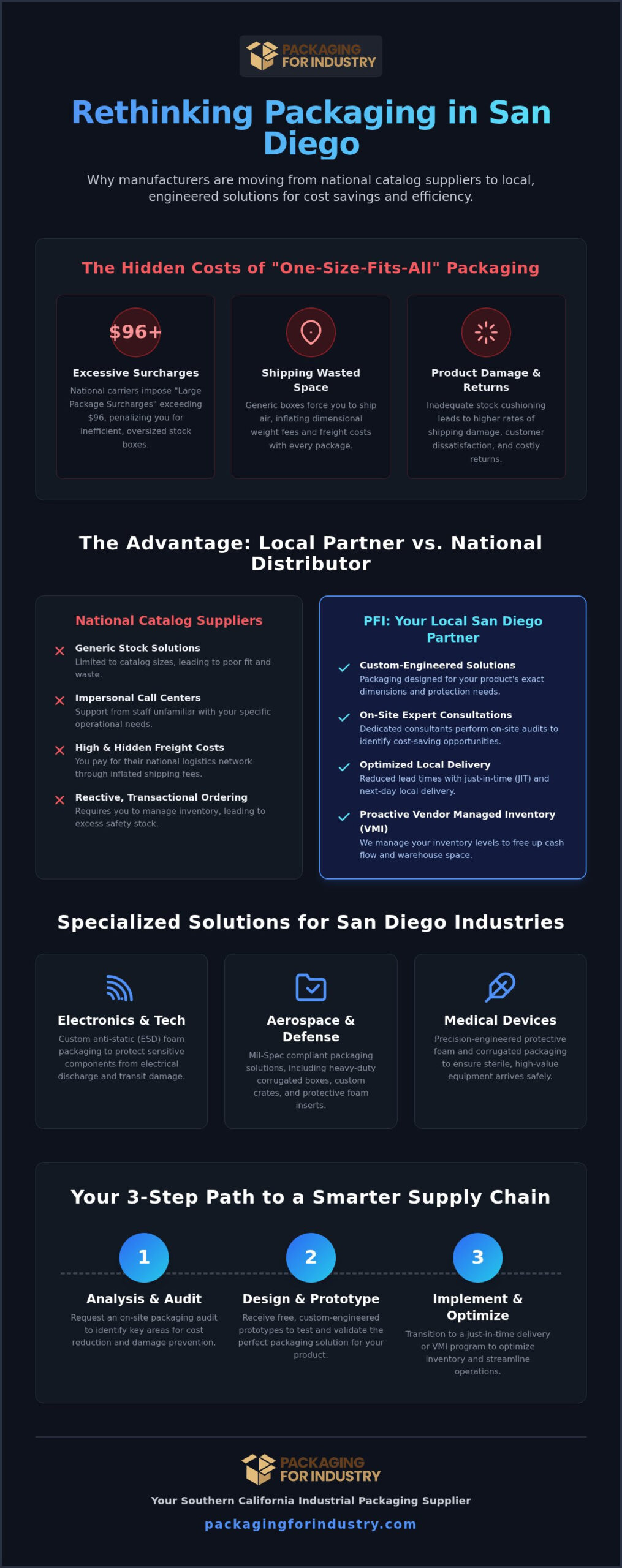 Local Packaging Company to Replace Uline in San Diego: The 2026 Procurement Guide