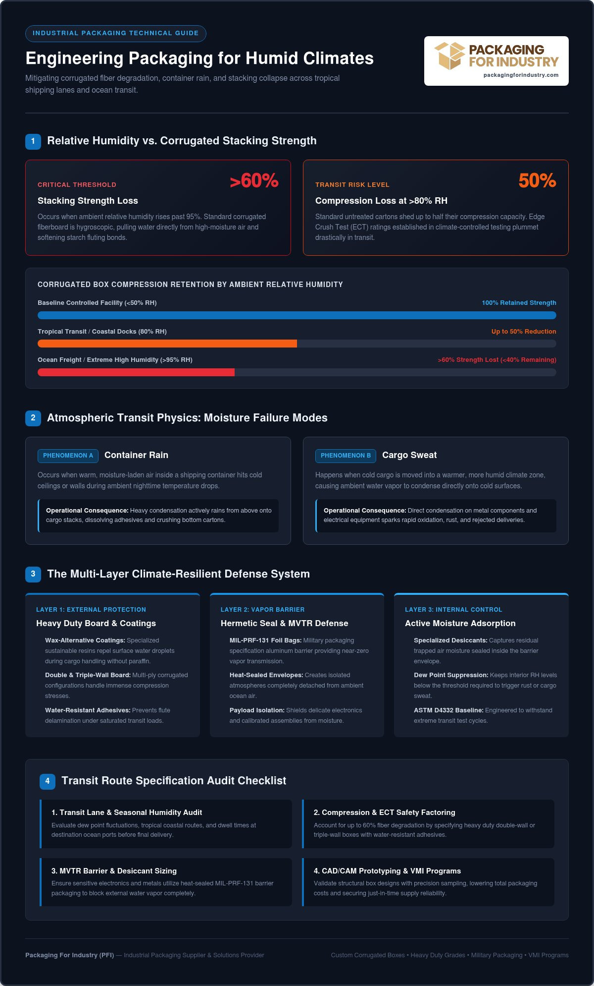 Industrial Packaging Guide for Humid Climate Shipping